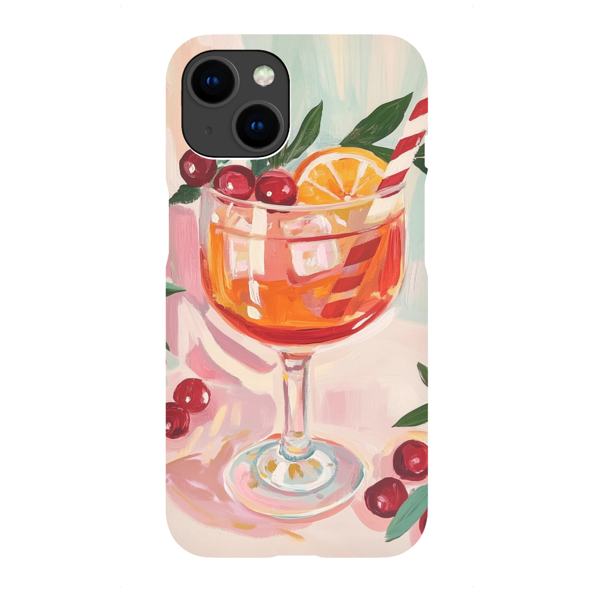 "Festival Drink"für iPhone - Premium-Case Handyhülle artboxONE