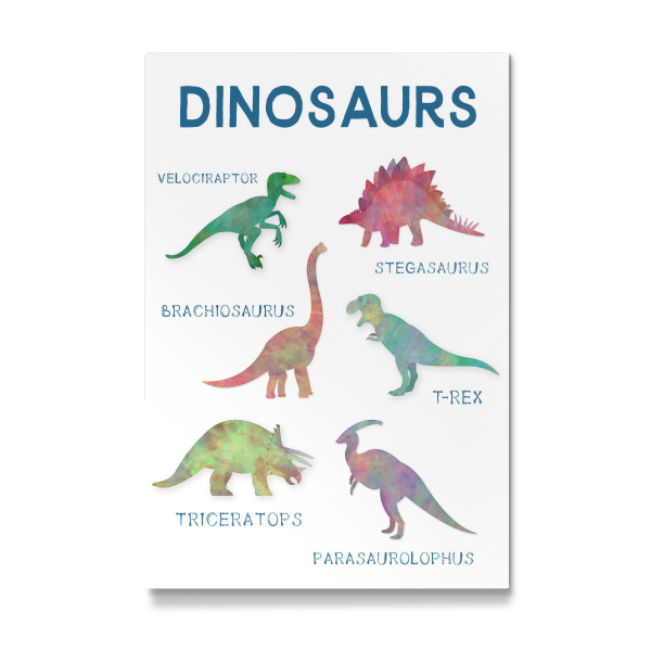 Galerie-Print "Dino-Diagramm" 75x50 cm artboxONE