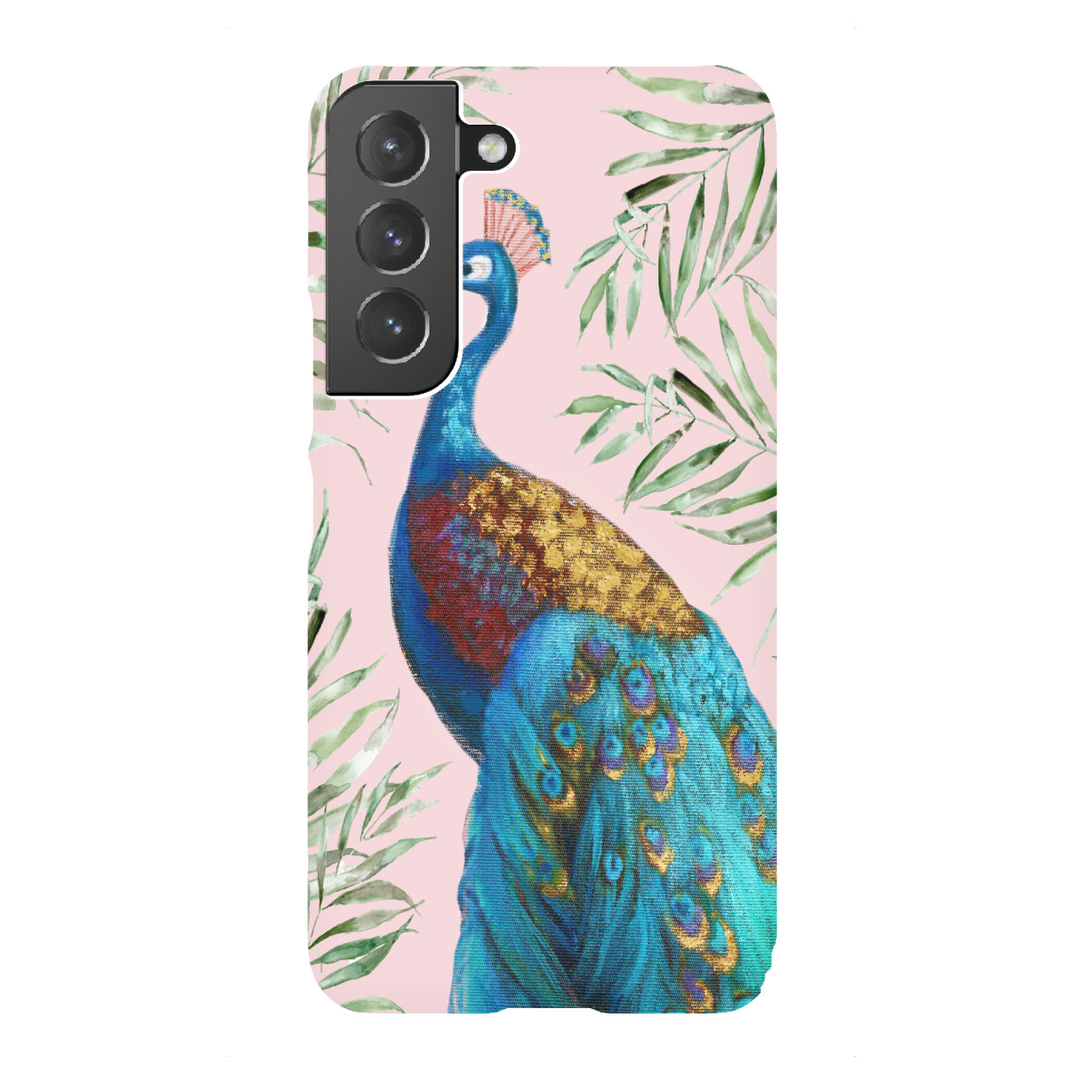 Samsung Galaxy "Tropischer Pfau" Premium-Case Handyhülle artboxONE
