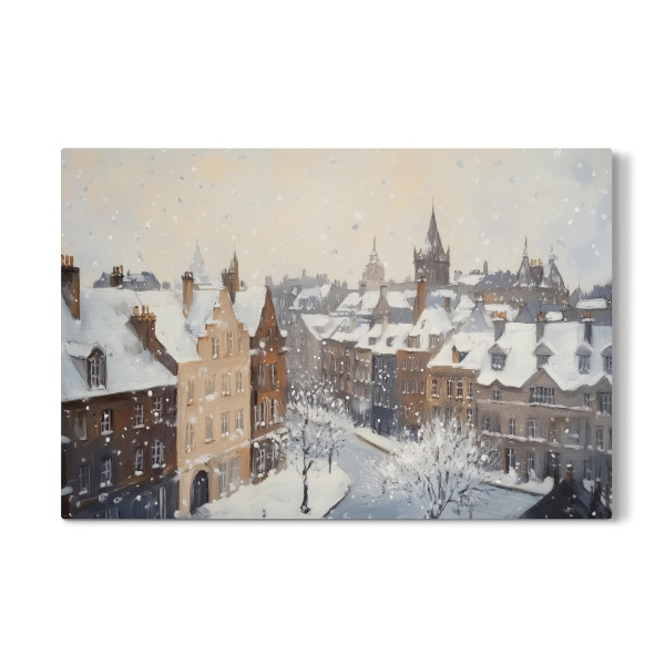 Galerie-Print "Verschneite Stadt" 30x20 cm artboxONE