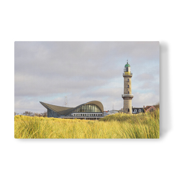 Leinwandbild "Leuchtturm und Teepott" artboxONE - Natur,Reise,Architektur,Reise / Strand und Meer