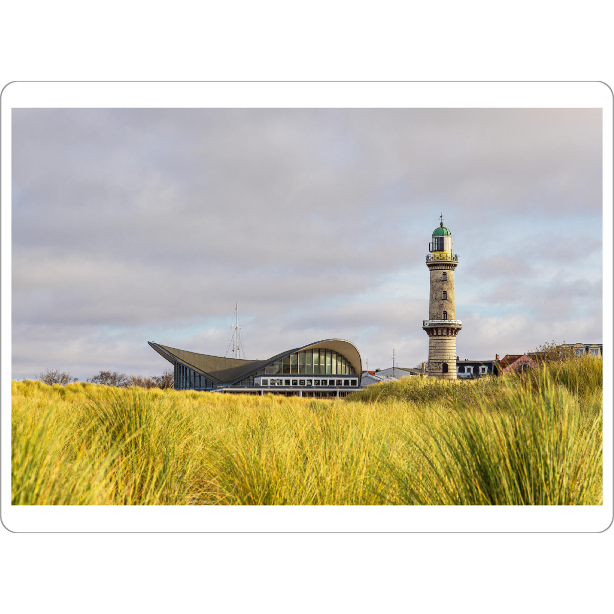 Tischset "Leuchtturm und Teepott" artboxONE - Natur,Reise,Architektur,Reise / Strand und Meer