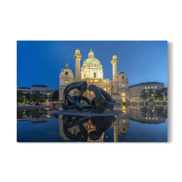 Galerie-Print "Karlskirche Wien" 75x50 cm artboxONE