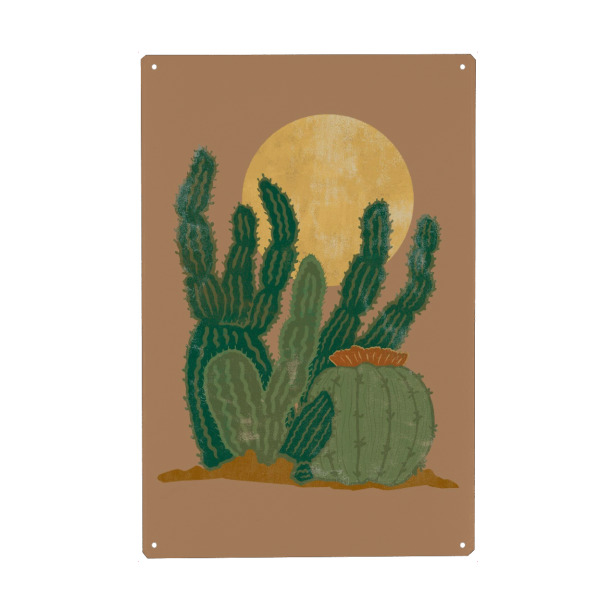 Holzbild "Modern American Cactus" artboxONE - Natur,Reise