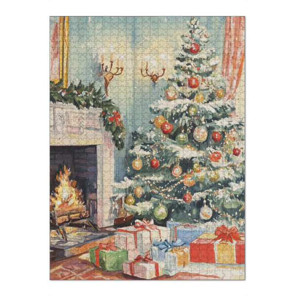 Puzzle Ravensburger "Weihnachtsbaumdekoration" artboxONE - Floral,Weihnachten,Festivals