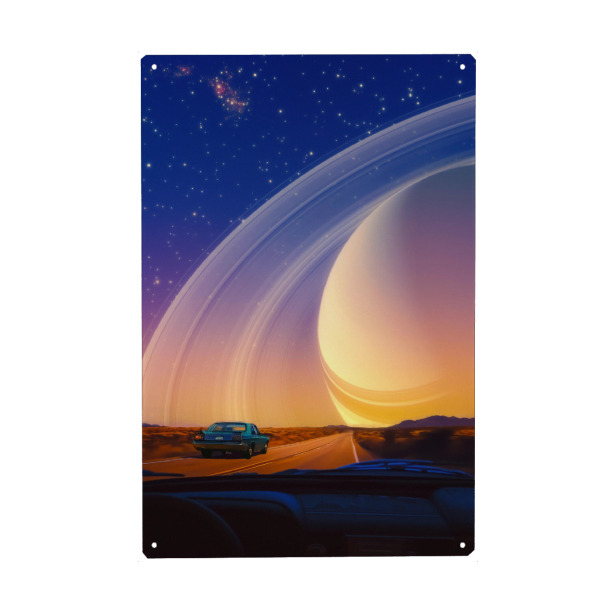 Holzbild "Auf Distanz gehen" artboxONE - Natur,Reise,Automobile,Galaxy