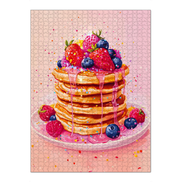 Puzzle Ravensburger "Gemischte Beerenpfannkuchen" artboxONE - Essen & Trinken,Essen & Trinken / Obst & Gemüse