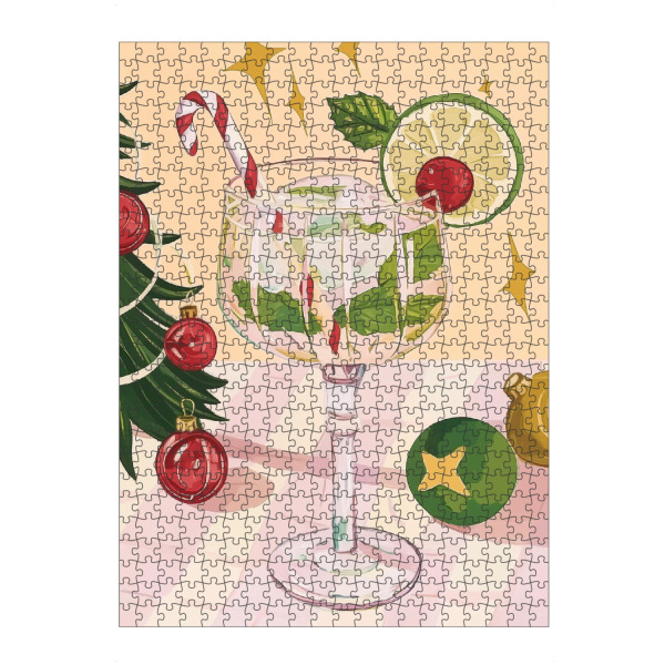 Puzzle Ravensburger "Weihnachtsgetränkkunst" artboxONE - Essen & Trinken,Weihnachten,Essen & Trinken / Alkohol,Festivals