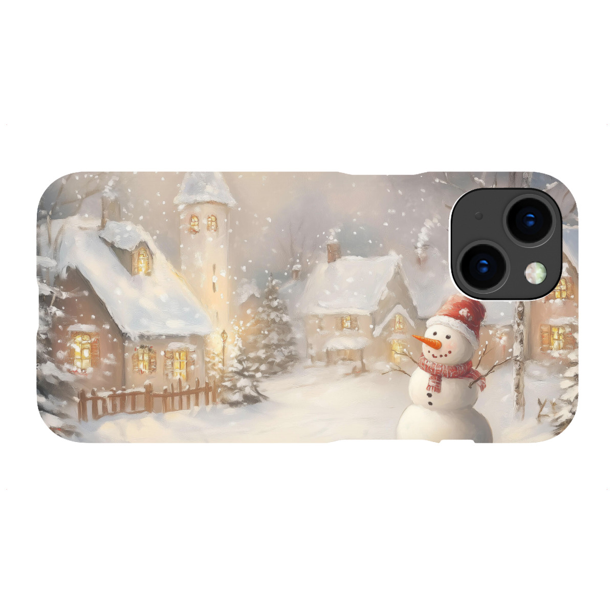 iPhone "Weihnachtsdorfnacht" Premium-Case Handyhülle artboxONE