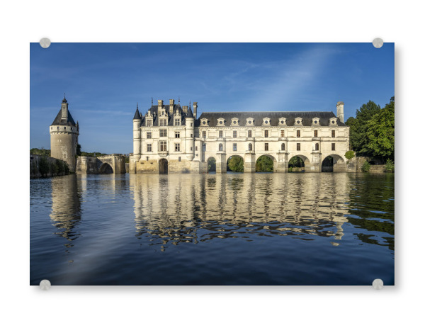 Acrylglasbild "Schloss Chenonceau" artboxONE - Architektur - Schloss chenonceau,Loiretal,Loire,Schloss,Chenonceaux,Frankreich