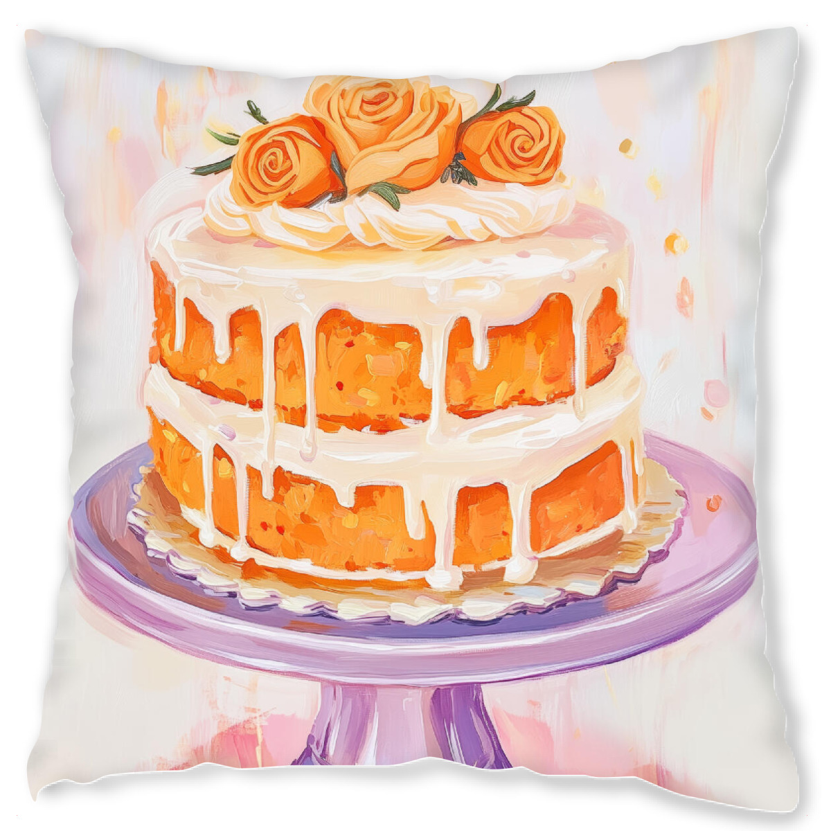 Design-Kissen "Karottenkuchen" artboxONE - Essen & Trinken