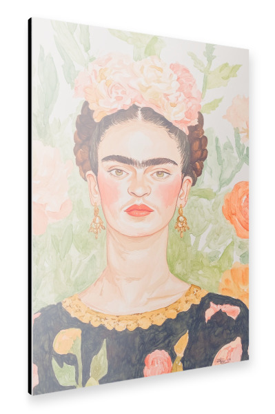 Alu-Dibond "Frida-Porträt" 75x50 cm artboxONE