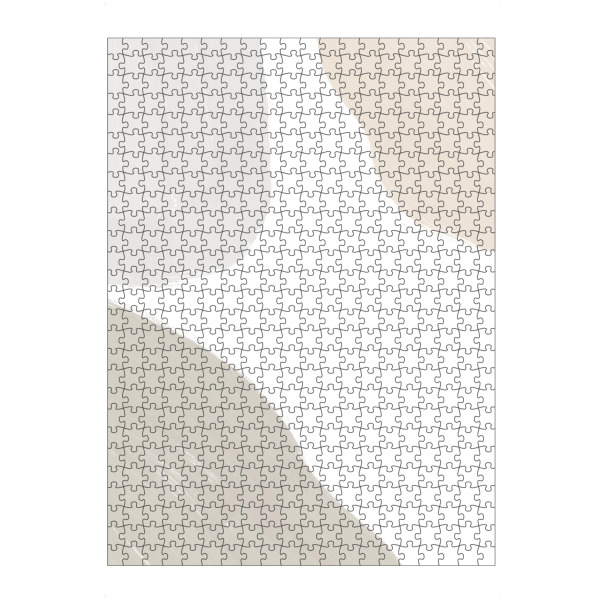 Puzzle Ravensburger "Komposition Beige Art" artboxONE - Abstrakt