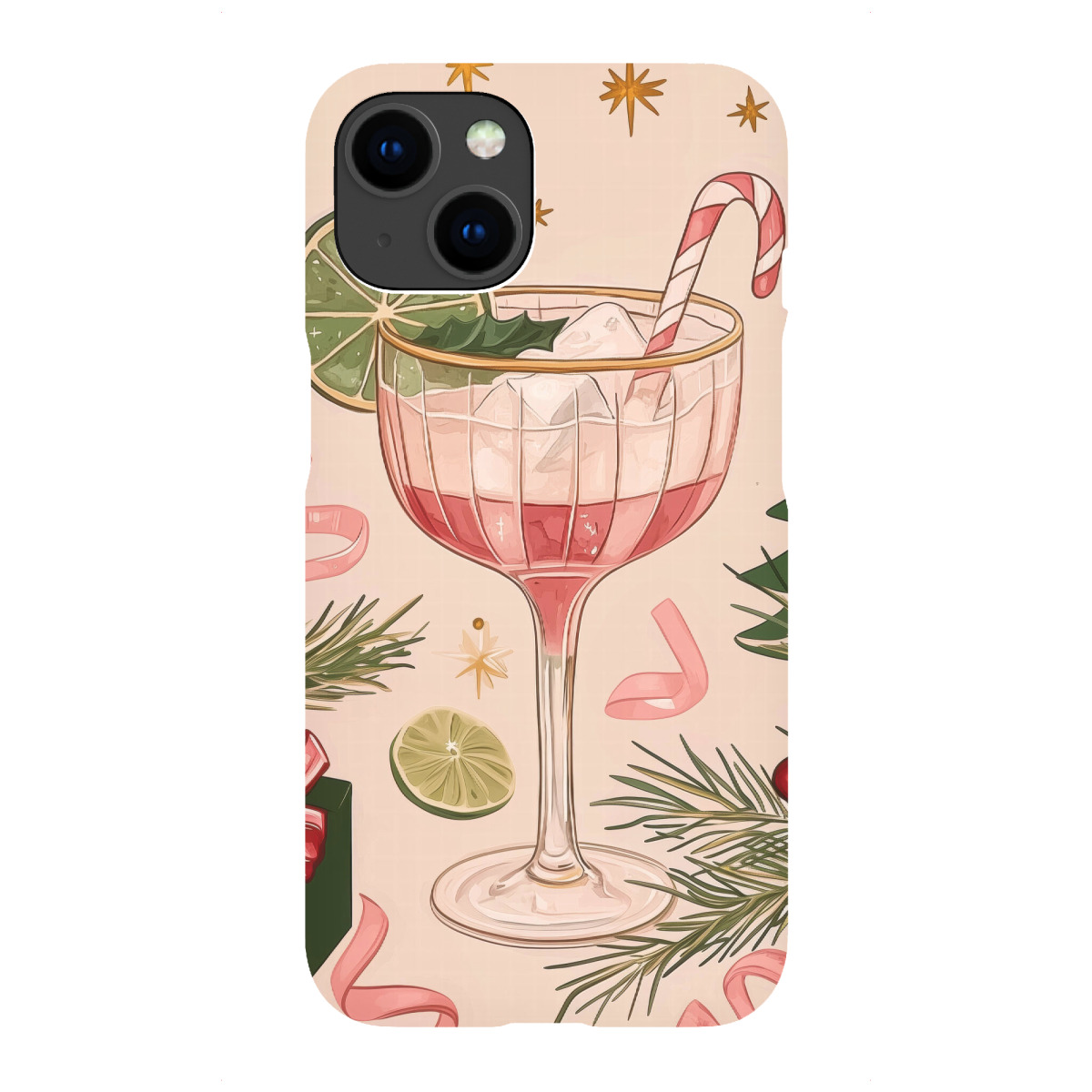 iPhone "Limetten-Cocktailgetränk" Premium-Case Handyhülle artboxONE