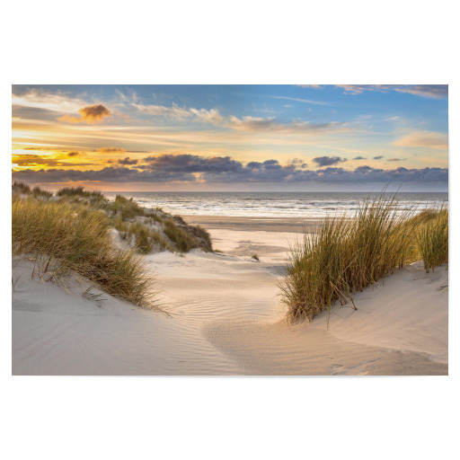 Strand bei Sonnenuntergang