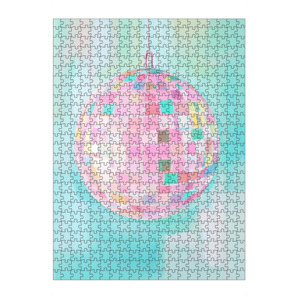 Puzzle Ravensburger "Disco Pastel Dreams" artboxONE - Für Kinder,Musik,Festivals