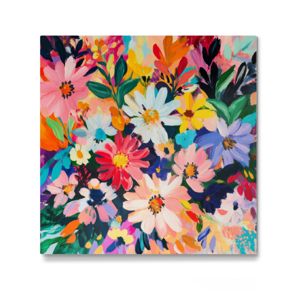 Galerie-Print "Blütenblätter in Bewegung" 30x30 cm artboxONE