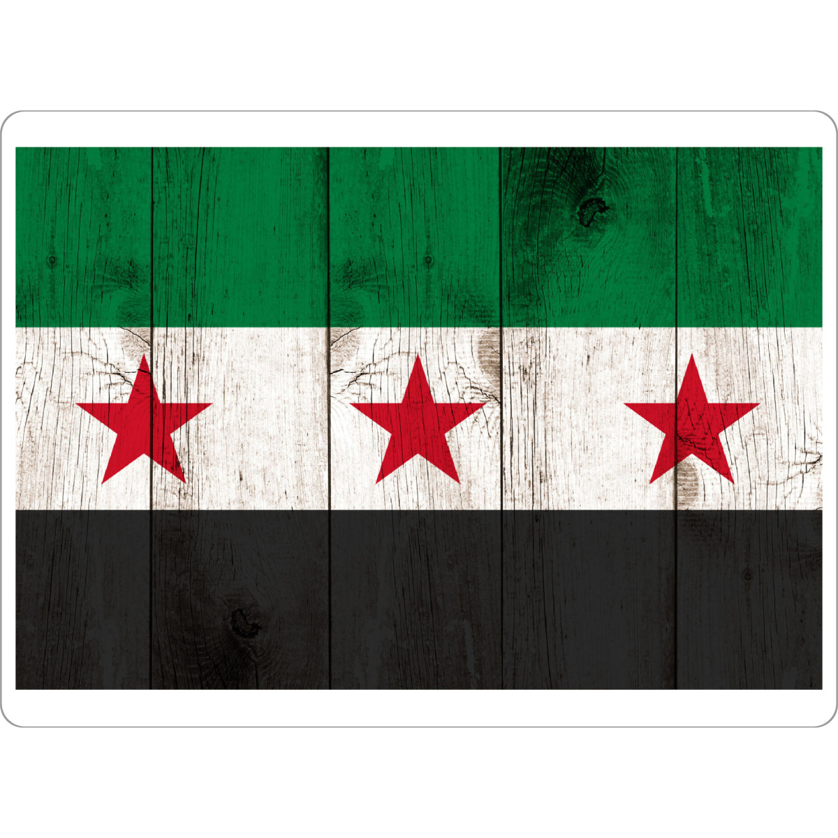 Tischset "The Syrian Flag" artboxONE - Reise,Reise / Asien,Reise / Länder