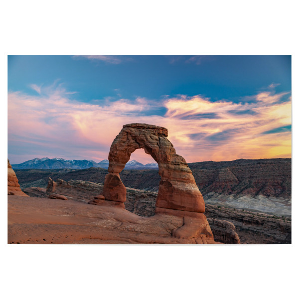 Poster "Felsbogen Delicate Arch, USA" artboxONE - Natur,Reise