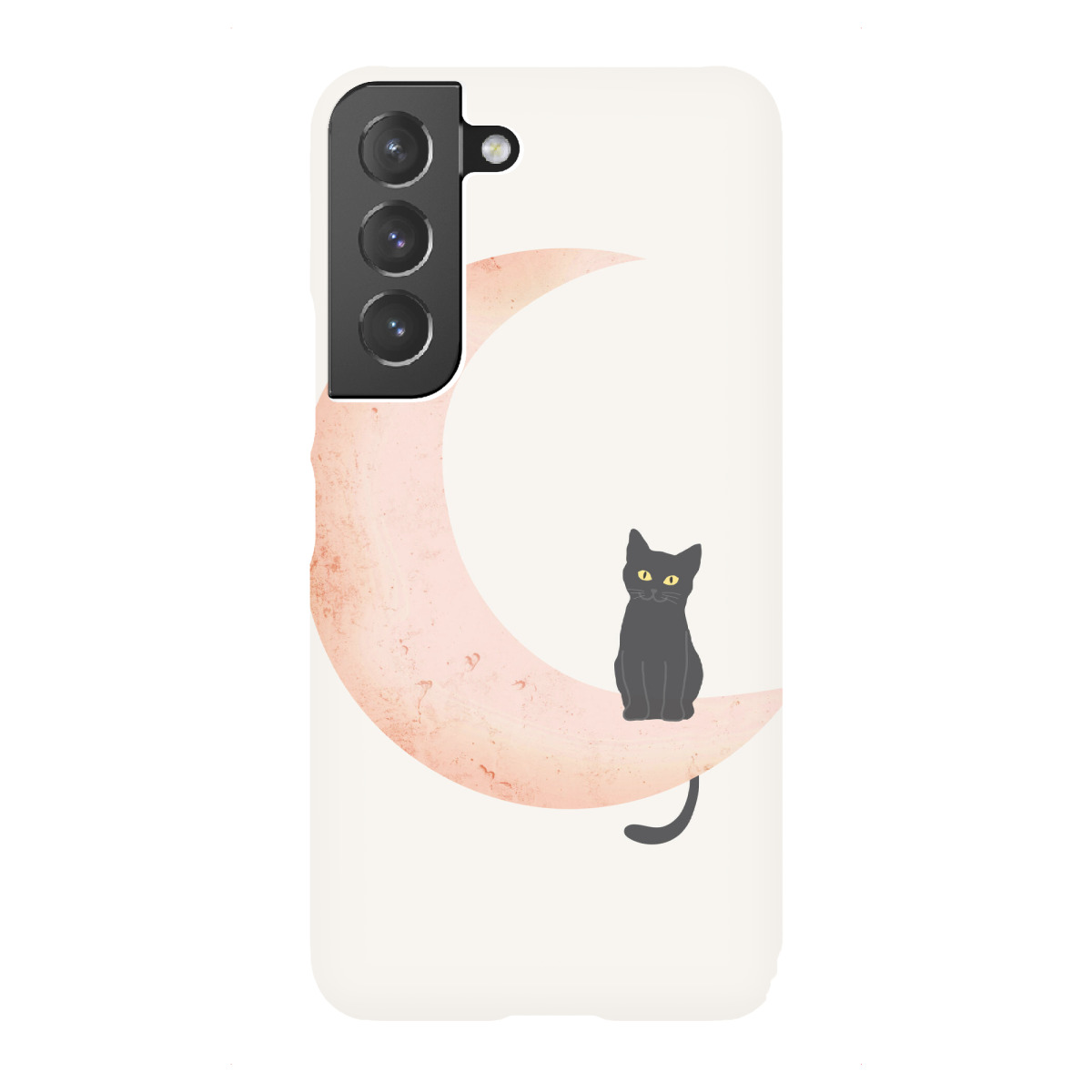 "Mond und schwarze Katze"für Samsung Galaxy - Premium-Case Handyhülle artboxONE
