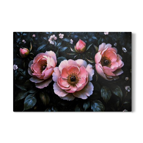 Galerie-Print "Blühende Vintage-Barock-Eleganz" 75x50 cm artboxONE