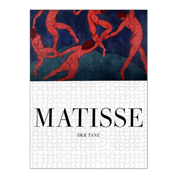 Puzzle Ravensburger "Matisse - der Tanz" artboxONE - Abstrakt,Menschen,Männer - Henri,Matisse,Der tanz,Männer,Kunst,Malerei,Gemälde - Bild henri