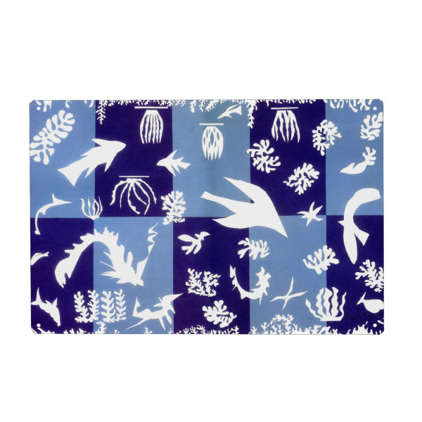 Metall Poster "Matisse - Polynesien, Himmel" artboxONE - Natur,Abstrakt - Polynesien,Himmel,Vögel,Abstrakt,Kunst,Malerei,Gemälde,Henri,Matisse