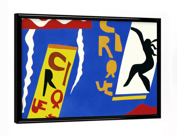 Poster mit schwarzem Rahmen "H. Matisse - Zirkus" artboxONE - Abstrakt,Musik,Geometrie