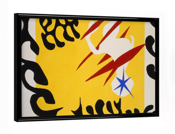 Poster mit schwarzem Rahmen "H. Matisse - Illustration" artboxONE - Abstrakt,Geometrie
