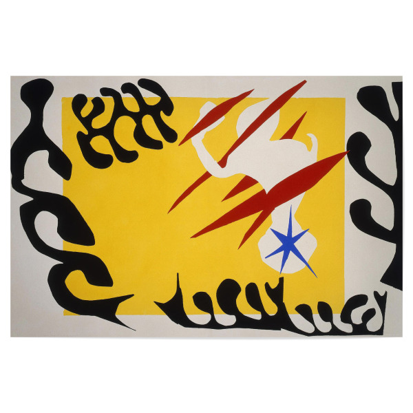 Poster "H. Matisse - Illustration" artboxONE - Abstrakt,Geometrie - Malerei,Gemälde,Kunst,Bunt,Abstrakt,Zirkus,Jazz,Henri,Matisse