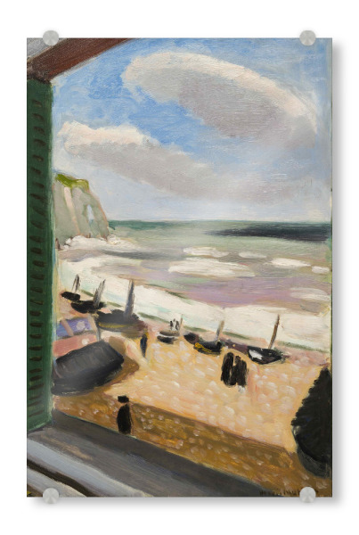 Acrylglasbild "Offenes Fenster zum Meer" artboxONE - Natur,Reise,Reise / Strand und Meer