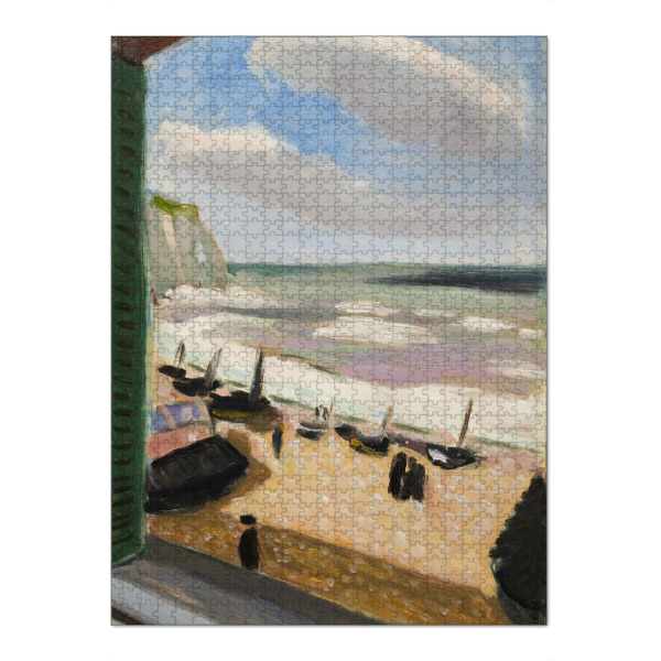 Puzzle Ravensburger "Offenes Fenster zum Meer" artboxONE - Natur,Reise,Reise / Strand und Meer