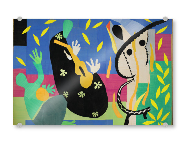 Acrylglasbild "Die Traurigkeit des Königs" artboxONE - Abstrakt