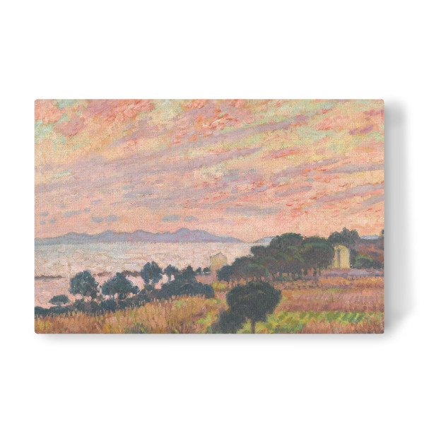 Leinwandbild "Die Bucht bei Sonnenuntergang" artboxONE - Natur,Reise