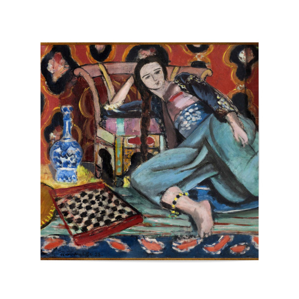 Poster 20x20 cm "Odalisque au fauteuil" artboxONE - Menschen,Architektur