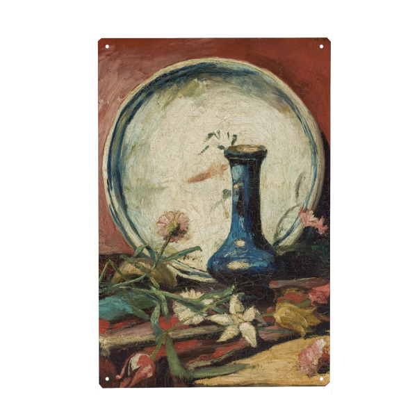 Holzbild "Vincent van Gogh - Stillleben" artboxONE - Floral - Vincent van gogh,Stillleben,Vase,Floral,Blumen,Kunst,Malerei,Gemälde