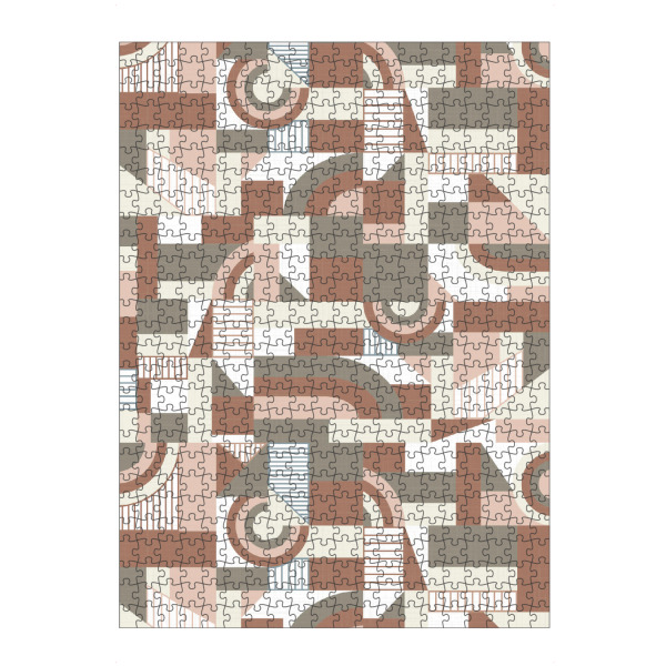 Puzzle Ravensburger "Mokka-Mousse Solfeggio" artboxONE - Abstrakt,Geometrie