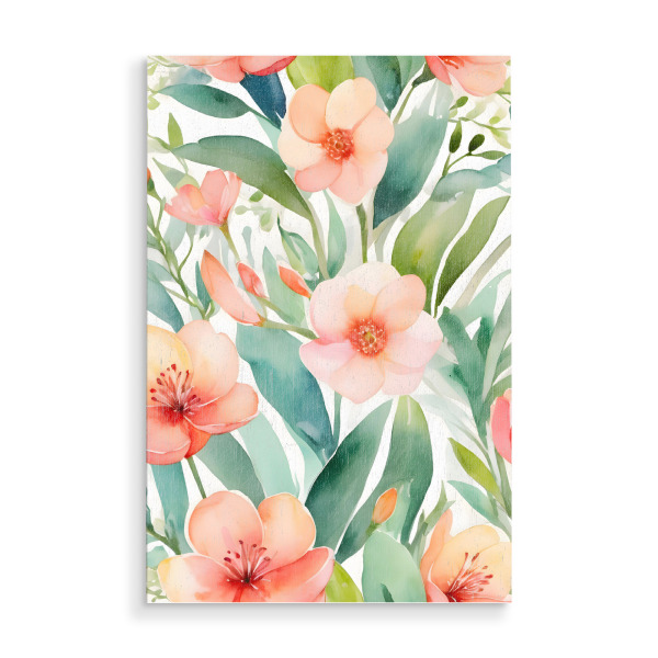 Holzbild "Frische Frühlingsbotanika" artboxONE - Natur,Floral