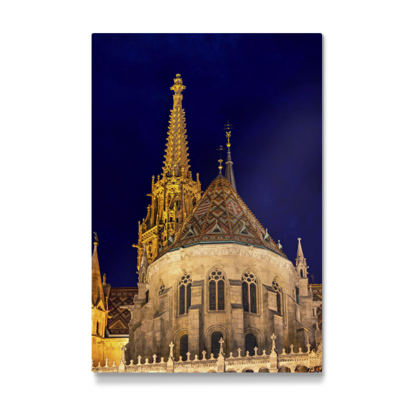 Galerie-Print "Die Matthiaskirche bei Nacht" 75x50 cm artboxONE