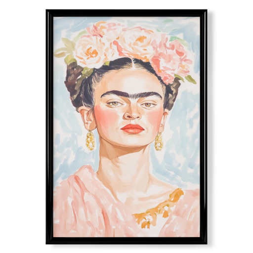 Porträt von Frida-Kunst