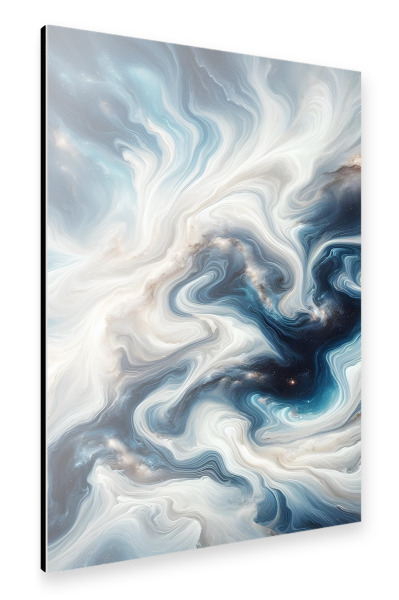 Alu-Dibond "Nebelfluss" 30x20 cm artboxONE