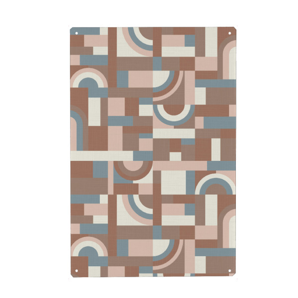 Holzbild "Mokka-Mousse Armonia" artboxONE - Abstrakt,Geometrie