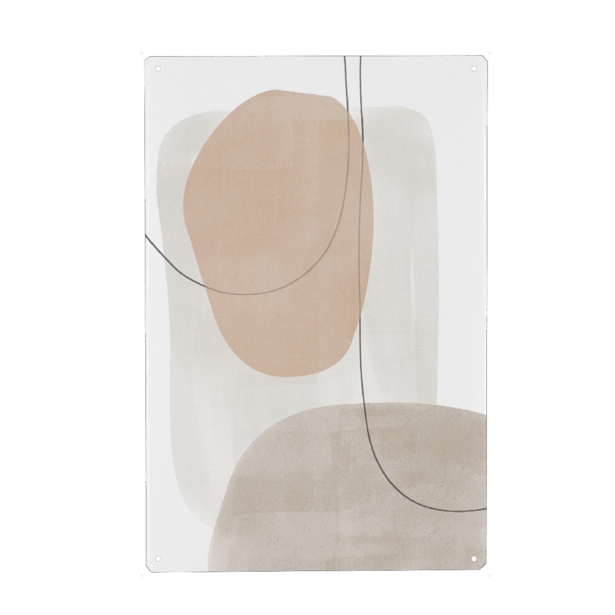Holzbild "Minimalistische abstrakte Kunst" artboxONE - Abstrakt,Geometrie - Minimalistisch,Minimal,Abstrakt,Abstrakte kunst