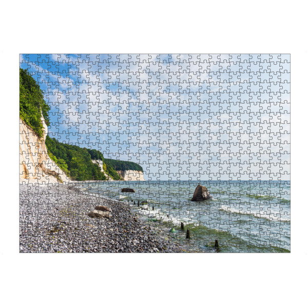 Puzzle Ravensburger "Rügen und Kreidefelsen" artboxONE - Natur,Reise,Reise / Strand und Meer