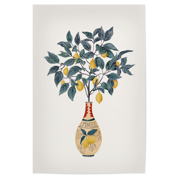 Poster 30x20 cm "Limoncello-Baum" artboxONE - Essen & Trinken