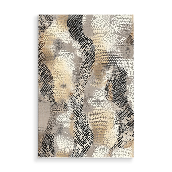 Holzbild "Stylisches Schlangenmuster" artboxONE - Natur,Tiere,Abstrakt