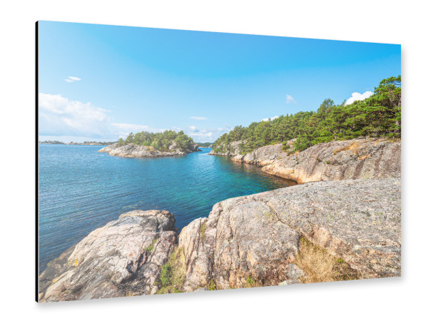 Alu-Dibond "Riveneset Landschaft" 30x20 cm artboxONE