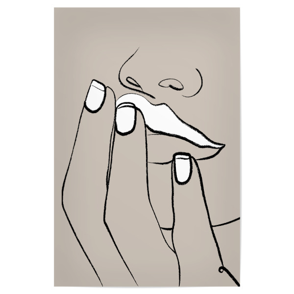 Poster 30x20 cm "Wunderkunst" artboxONE - Abstrakt,Menschen