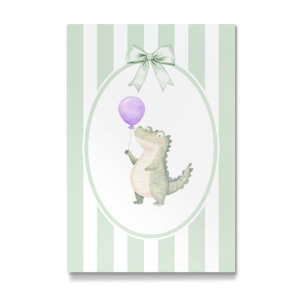 Galerie-Print "Baby-Krokodil" 75x50 cm artboxONE