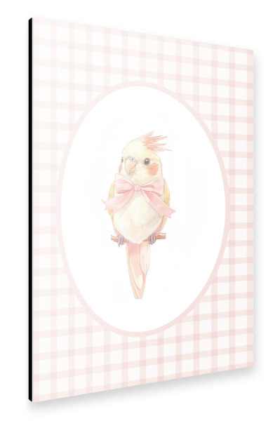 Alu-Dibond "Kleine Vogelkunst" 75x50 cm artboxONE